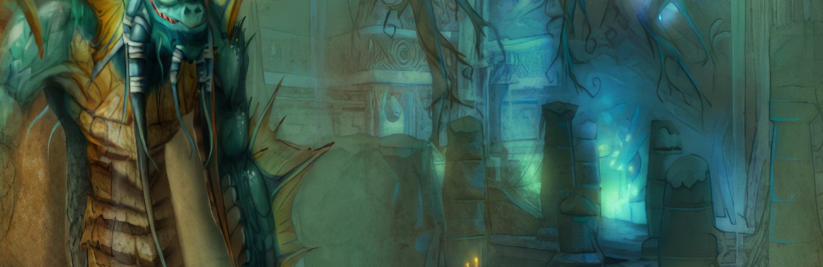 Blackfathom Deeps artwork from World of Warcraft: Forever