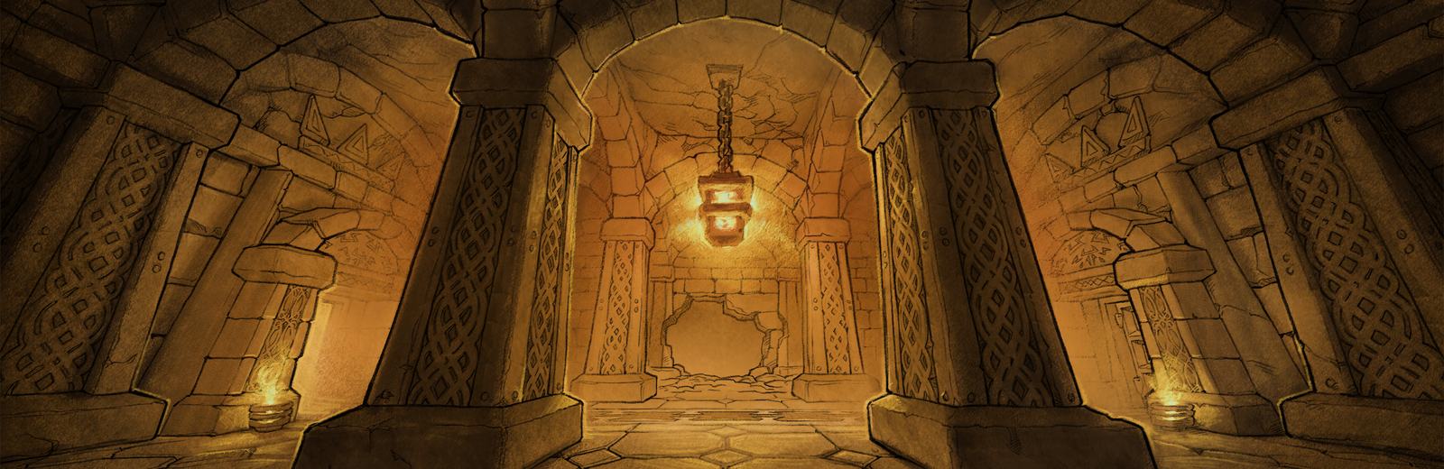 The Hall of Thanes artwork from World of Warcraft: Forever