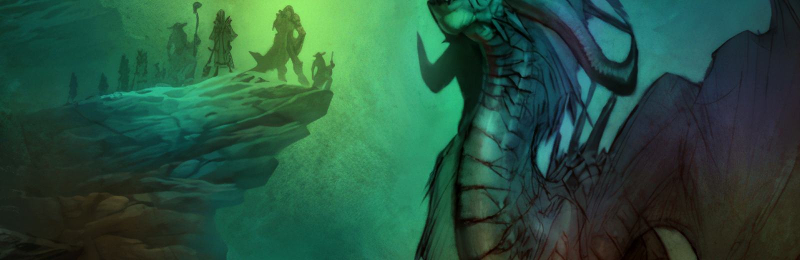 Onyxia's Lair artwork from World of Warcraft: Forever