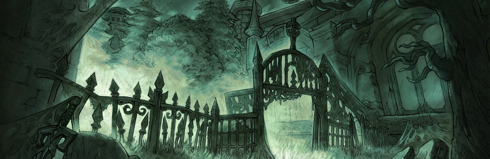 Ruins of Lordaeron artwork from World of Warcraft: Forever