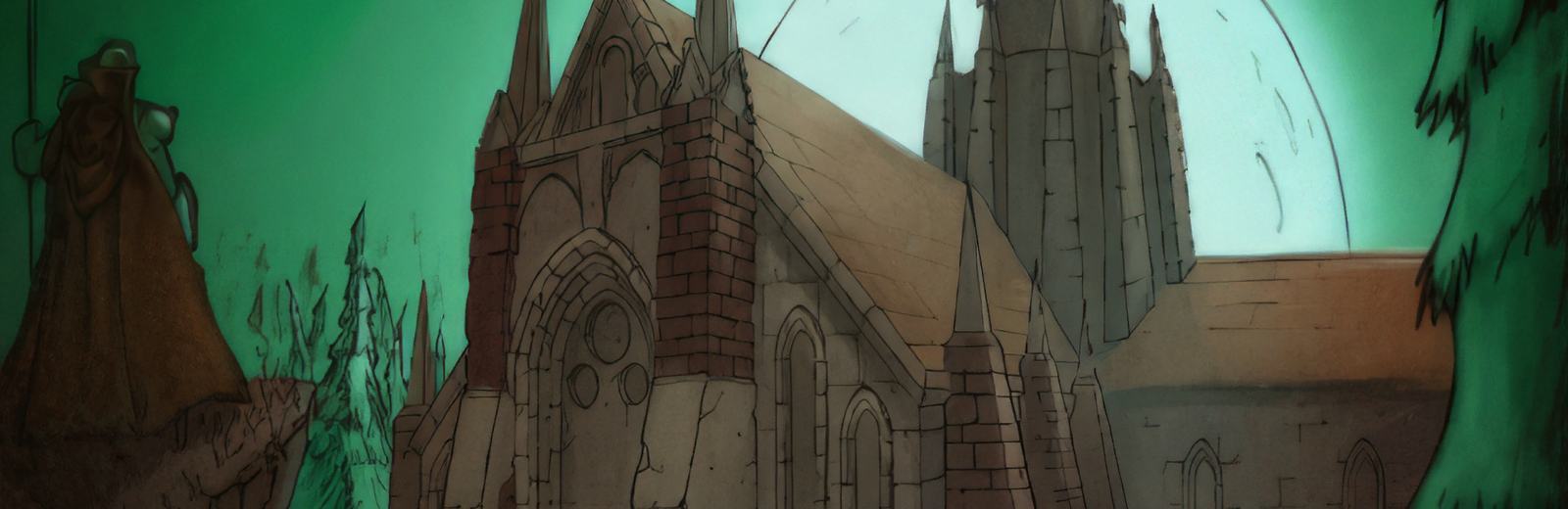 Scarlet Monastery artwork from World of Warcraft: Forever