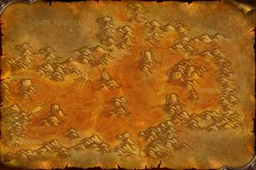The Badlands map from World of Warcraft: Forever
