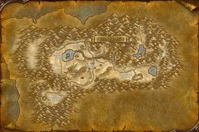 The Dun Morogh map from World of Warcraft: Forever