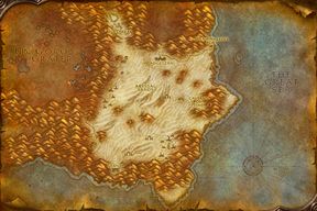 The Tanaris map from World of Warcraft: Forever