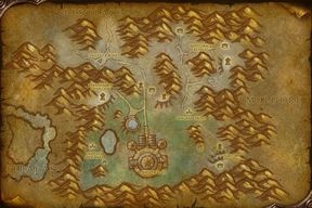 The Shen'dralas map from World of Warcraft: Forever